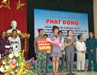 Công ty TNHH may mặc Châu Hòa xây dựng nhà tình thương năm 2018